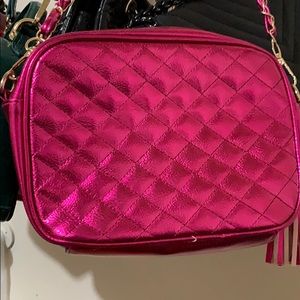 Purple bag , shoulder bag